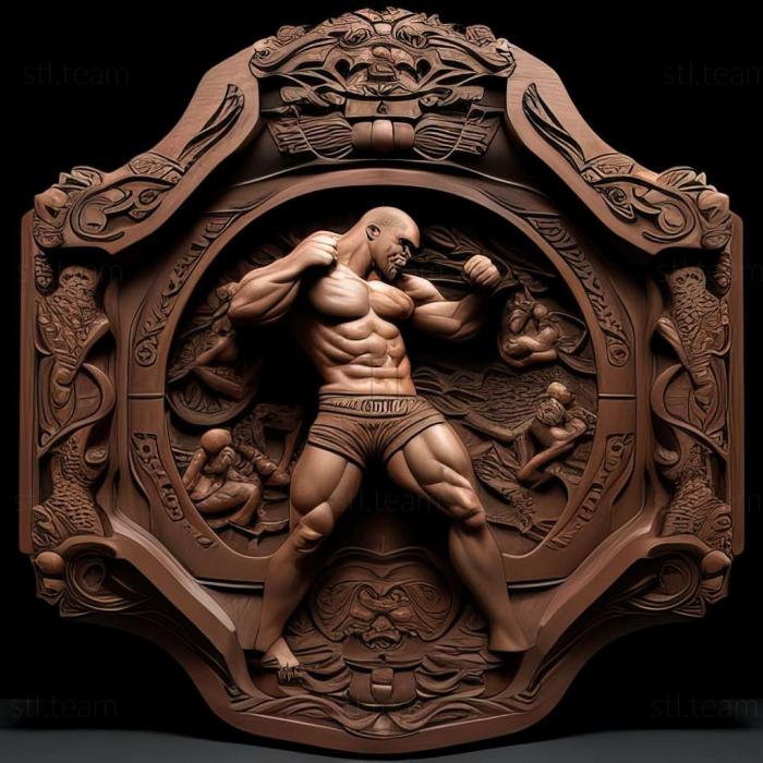 3D модель Игра UFC 14 (STL)